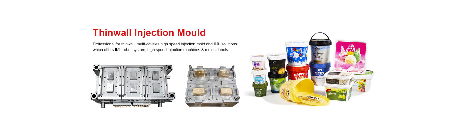 plastic injection mould-thinwall mould