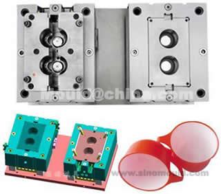 Double Colors cup mould