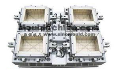 4-cavity crate mould