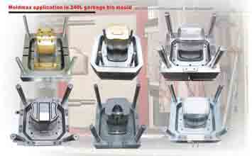 daily use garbage bin moulds