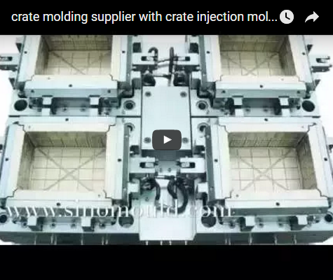 crate molding supplier with crate injection molding machine