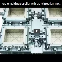 crate molding supplier with crate injection molding machine
