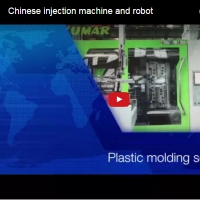 Chinese injection machine and robot