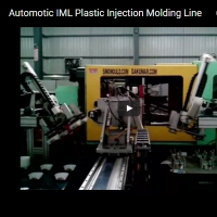 Automatic IML ice cream container production line