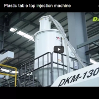 Plastic table top injection machine