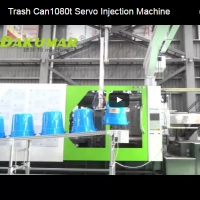 Trash Can1080t Servo Injection Machine