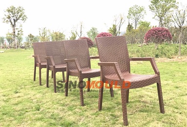 Plastic Rattan Chair Mould