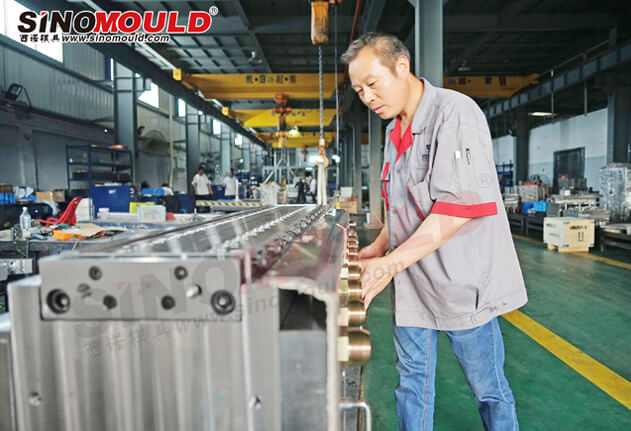 SINO-1200 Melt Blown Mould Assembly Process