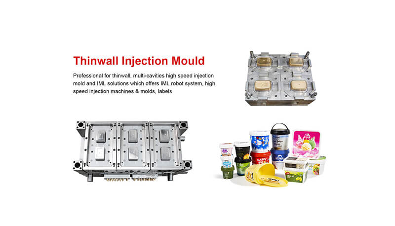 plastic injection mould-thinwall mould