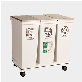 Classification Waste Bin With Wheel Molding Solutioon
