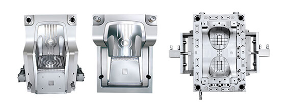 Plastic Injection Chair Moulds Display