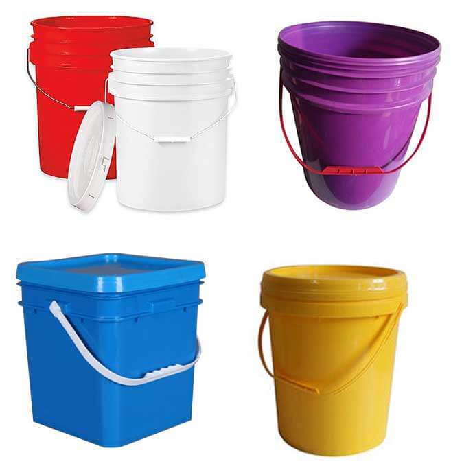 Plastic Paint Buckets Design