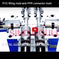 PVC fitting mold and PPR connector mold