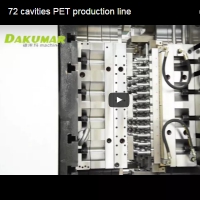 72 cavities PET production line