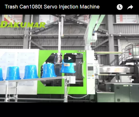 Trash Can1080t Servo Injection Machine