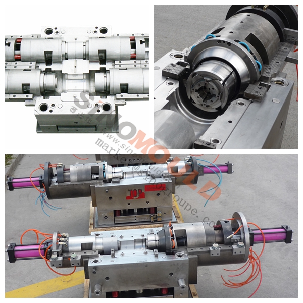 Pipe fitting molds